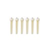 Metallor Guitar Bridge Pins String Pegs for Acoustic Guitar Parts