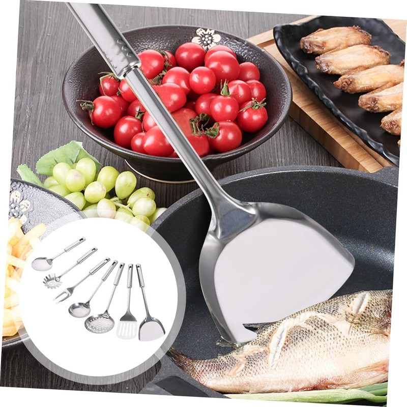 7pcs Kitchen Utensils Cooking Tools Stainless Steel Kitchen Utensil Kitchen