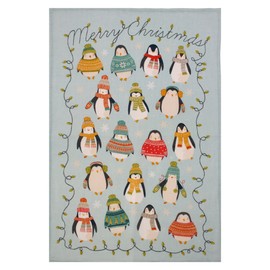 Ulster Weavers 29.1"x18.9" Penguin Lights Tea Towel