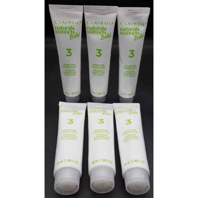 Clairol Lot of 6 Clairol Natural Instincts BOLD #3 Moisture