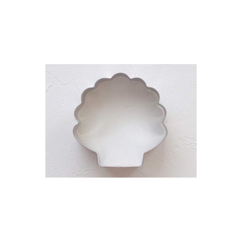 cotta 93708 Marinkee Mold, Scallop, Silver, W 2.1 x H