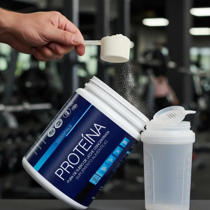 Proteína Suero Leche Pura 500g Azúcar