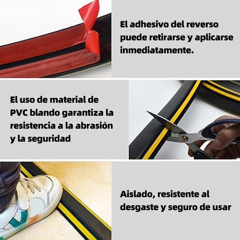 Organizador Y Protector De Cables Para Pisosd-line Con 5m