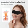 Moisture Chamber Glasses for Dry Eyes, Soft Sleep Mask for