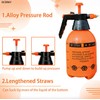 DCDRAY 2L Handheld Garden Pump Sprayer 0.5 Gallon Water Mist