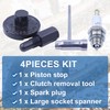 AUMEL 14mm Piston Stop for Husqvarna/Stihl 2-Stroke Chainsaw Clutch Wheel