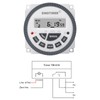 DC/AC 24V Digital Gate Timer Switch - Programmable, Accurate-to-The-Second Control