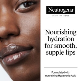 Neutrogena Neutrogena Hydro Boost Hyaluronic Acid, Unscented Lip Balm Leaves Lips Feeling Hydrated, Sheer Ice Nude Lip Balm with a Sweet Sugar Flavor, Fragrance Free, 0.5 oz