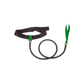 StrechCordz Pull Rope Aqua Gym Short Belt Swimming Training and Repulsion Training 1.20 m Latex Pull Rope Nylon Attachment Neoprene Belly Strap for Swimmers, Triathletes