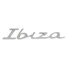 Seat 6F08536873Q7 Lettering Ibiza Emblem Logo Model Name Cursive Font