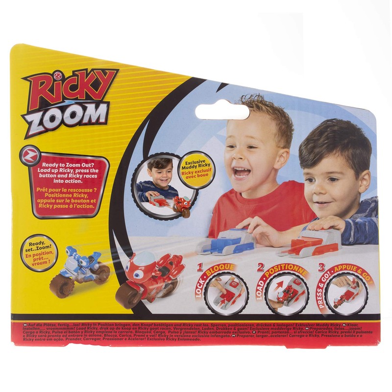 Ricky Zoom Lanzador Launch & Go Ricky