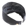 VINGTAINE HK-170-GY- Faux Leather, Wide, Hair Accessories, Wide, Simple, Gray