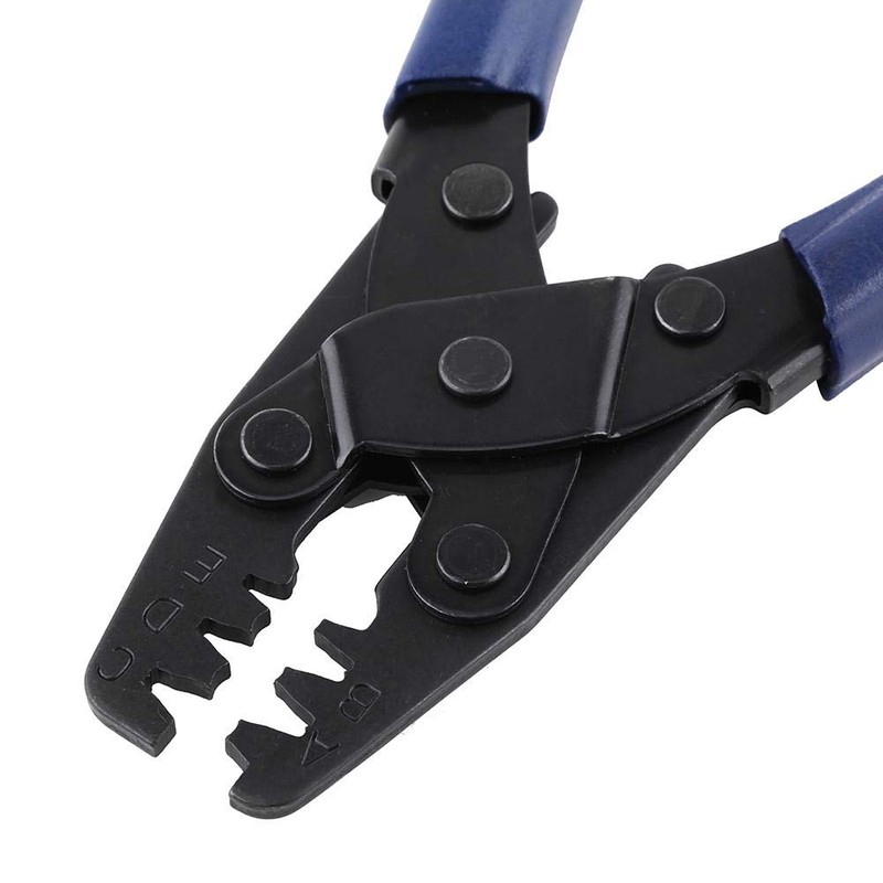 Qiilu Professional 22-10 AWG Terminal Wiring Harness Crimp Plier Open