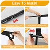 Outdoor Projector Screen with Stand, SCREENMAX 120 inch Foldable Projector