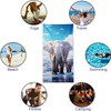 YISUMEI Elephants Beach Towels for Adults Extra Large 180 x