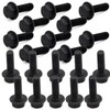 Pstyle. PST-148 M5 Hex Bolt, Flange, Full Thread, Alloy Steel,