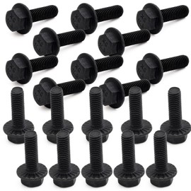 Pstyle. PST-148 M5 Hex Bolt, Flange, Full Thread, Alloy Steel, Set of 20 (M5x16mm)