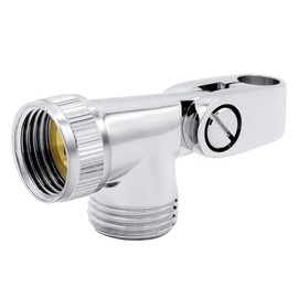 VARIOSAN Premium 16928 Articulated Piece for Hand Shower, 1/2 Inch, Chrome-Plated Brass, Suitable for Spigot Sliders and Wall Pins, Heavy Duty Design