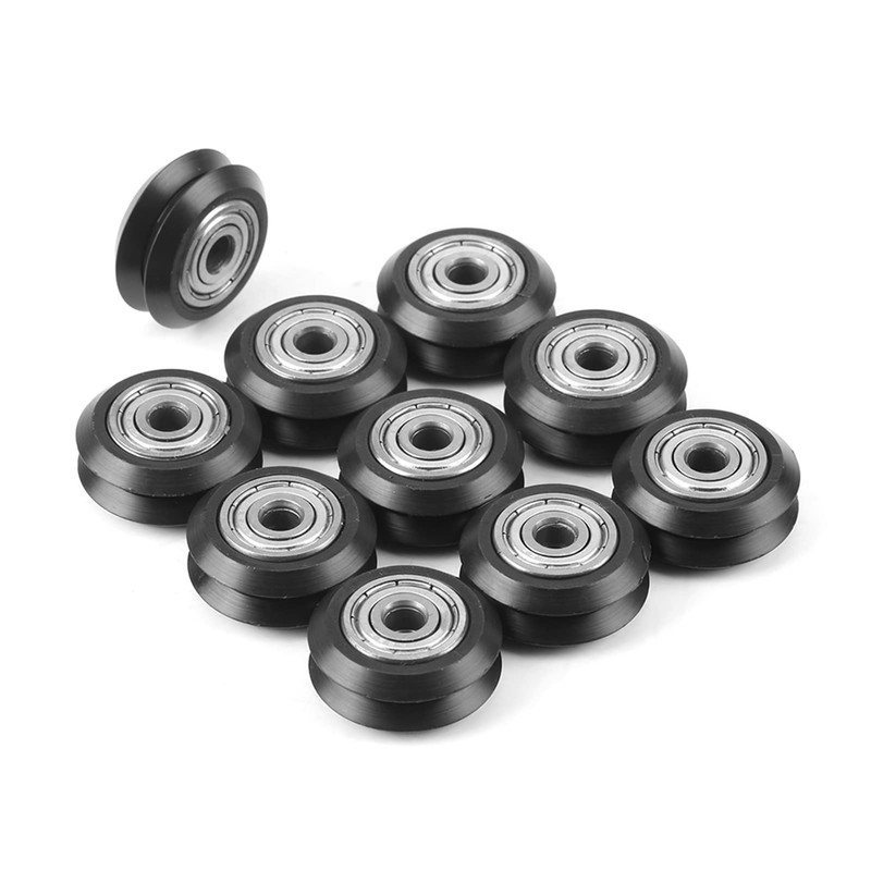 Yctze Pack of 10 3D Printer POM Plastic Pulleys with