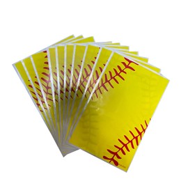 LYK 50 Pieces Baseball Gift Bags Baseball Treat Bags Baseball Cellophane Bags Candy Baseball Party Favors for Team Birthday Decoration Gift Sport Baseball Themed Party Supplies