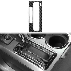 Voodonala for 2009-2014 Ford F150 Real Carbon Fiber Gear Shift Trim Accessories 1pc
