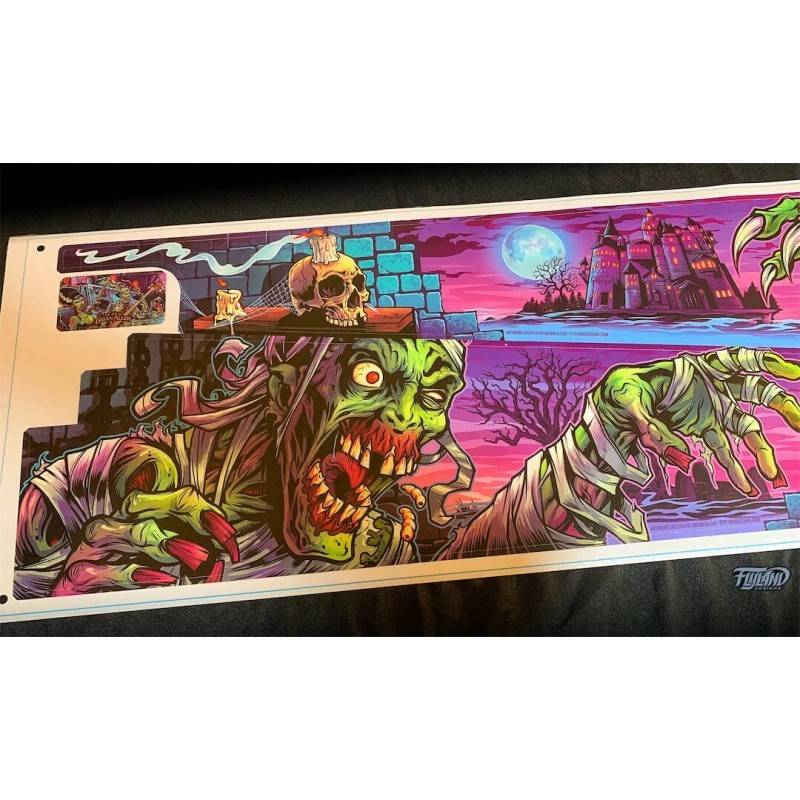 Williams Monster Bash Art Blades for Pinball Machines