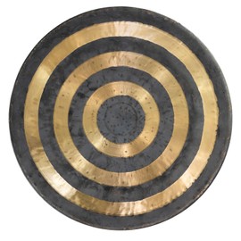 Unlimited Lunar Flare Gongs - Includes Mallet & Rope/Sound Healing & Meditation Instrument/Bronze Chinese Gong/Deep Lingering Tones