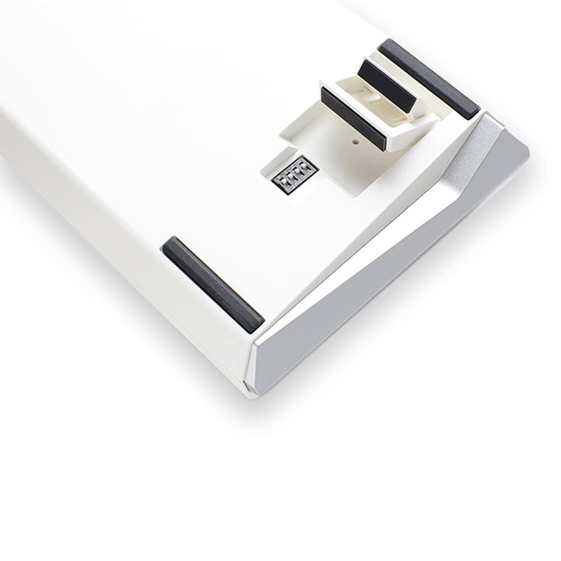 Ducky One 3 White 60% Mechanical Keyboard: Quack Mechanics Dampening,