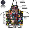 WZMPA Funny Kindergarten Teacher Apron Nursery Teacher Gift I Can’t
