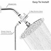 STOAT® 3-way switching valve, 1/2 inch diverter valve shower adapter,
