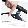 Outanaya 1 Pair Aluminum Alloy Bike Brake Handles Durable Levers