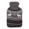 Rubber Hot Water Bottle With Waist Cover Knitted Cover Warm