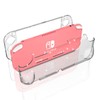 NANANINO Clear Glitter Nintendo Switch Lite Case Protector – Clear