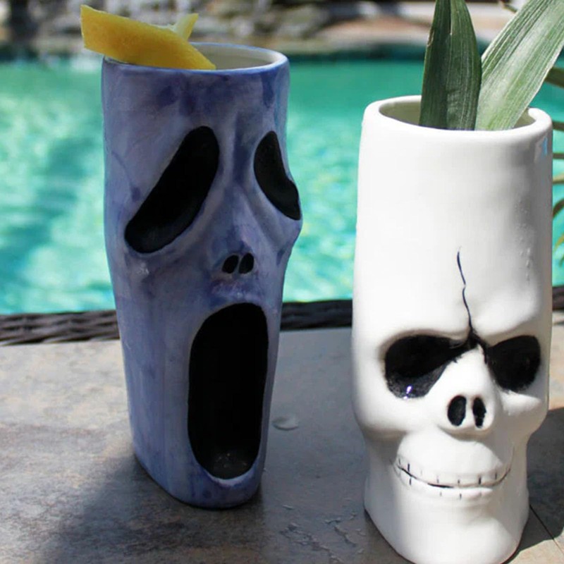 BARCONIC® Tiki Drinkware - Ghost - 15 ounce