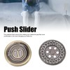 Devil Fidget Slider, Stainless Steel Mini Rotating Coin EDC Fidget