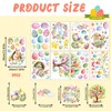 CHIHOLEN Easter Window Stickers,9 Sheets Easter Window Decoration,Double Sides Easter