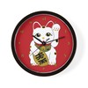 CafePress Maneki Neko Cat Unique Decorative 10" Wall Clock