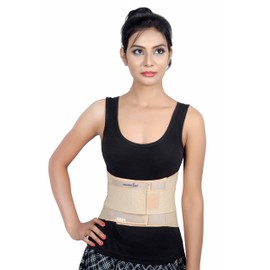 Wonder Pflege Untere Lendenwirbelsäule Rückenstützgürtel mit Doppelgummiband Xtra Large (40-43)