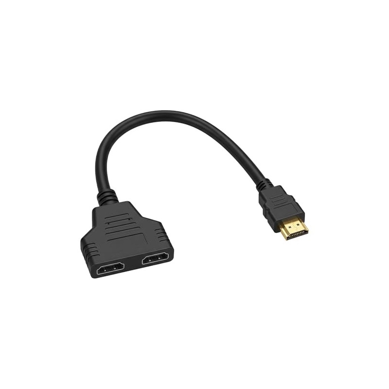 Cable Adaptador Hdmi Splitter 1 a 2 Salidas
