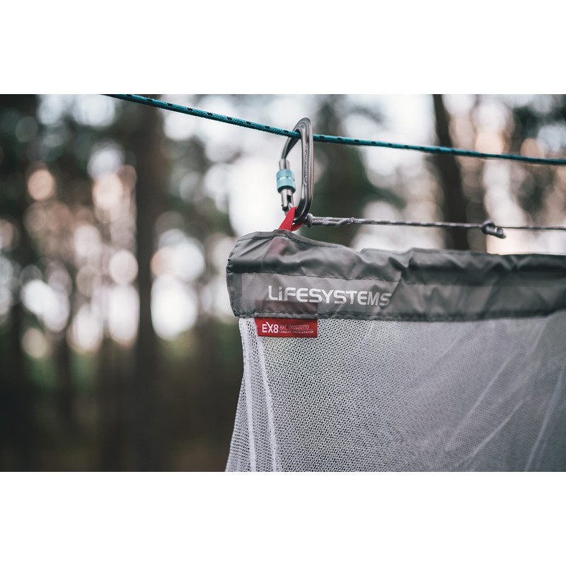 Lifesystems MicroNet Mosquito Net, Treated With EX4 Anti-mosquito Formula, White,