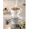 Gefu Porcelain Coffee Filter Sandro, Accessories, Ideal for Cups, Size