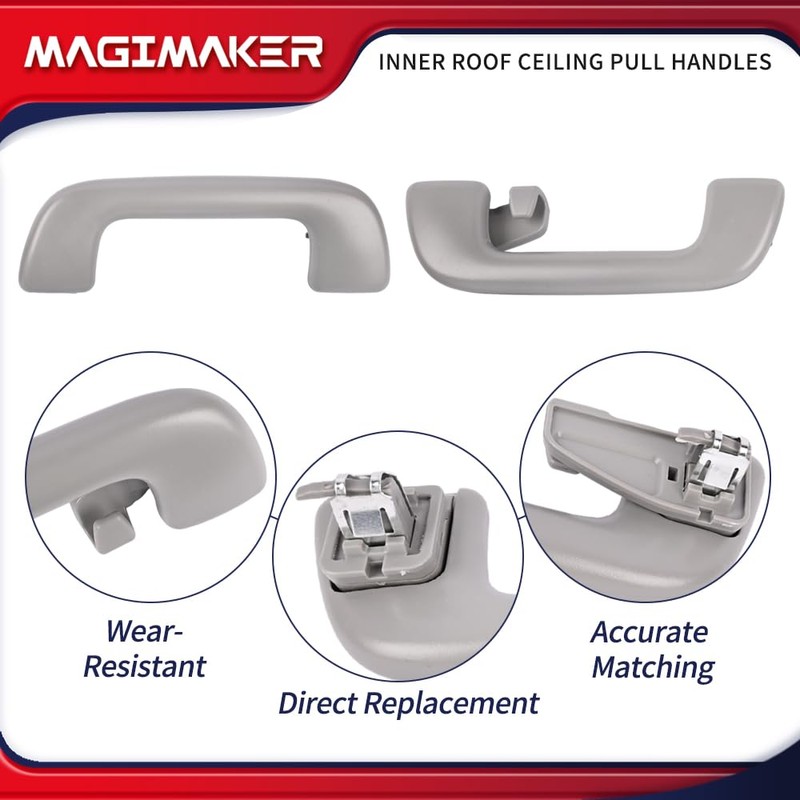 Magimaker 4Pcs Front ＆ Rear Driver Passenger Side Inner Roof