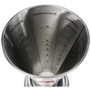 Original Kaiser Patisserie Messbecher Metall 250 ml, trichterförmig, 7 integrierte