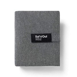 Roll'eat - Eat'n'out Mini Nature | Reusable Ecological Tablecloth Convertible, Thermal Bag BPA Free with Zipper, Black