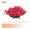 QUARKZMAN Pack of 20 Rose Hair Clips Flower 4 Inch