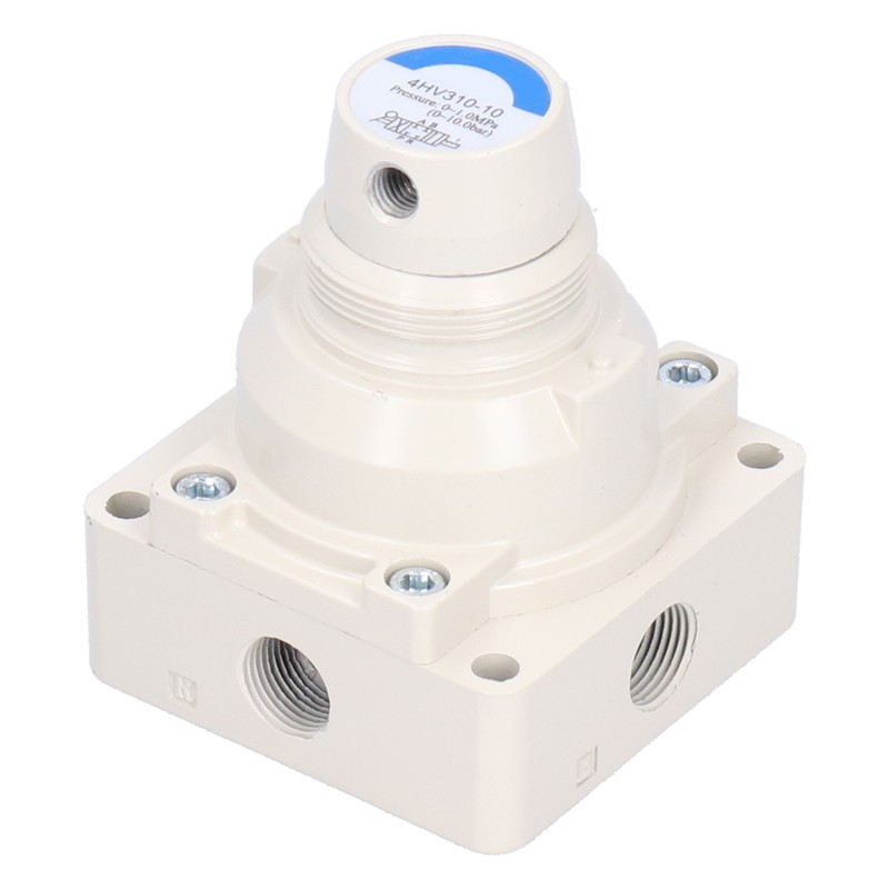 Air Hand Valve Pneumatic Rotary Lever Flow Control 3 Position