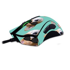 MightySkins Skin Compatible with Razer Deathadder Elite - Cool Corgi | Protective, Durable, and Unique Vinyl Decal wrap Cover | Easy to Apply, Remove, and Change Styles | Made in The USA