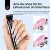 Beetles Gel Esculpido 3D Transparente para Uñas 15 ml