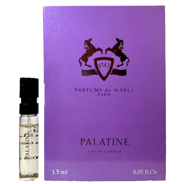 Parfums De Marly Palatine EDP Sample Spray .05oz, 1.5ml NEW!