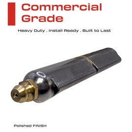 3” Inch Weldable Bullet Hinge – Heavy Duty Barrel Hinges – Weld On Gate Hinges – Weldable Door Hinges – Weld BBQ Smoker Hinge – 3" Inch x .61" Inch – Heavy Duty Steel Teardrop Body Pin Grease Zerk